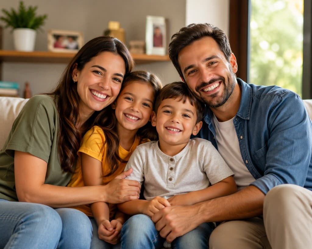Exemplo de família e memórias