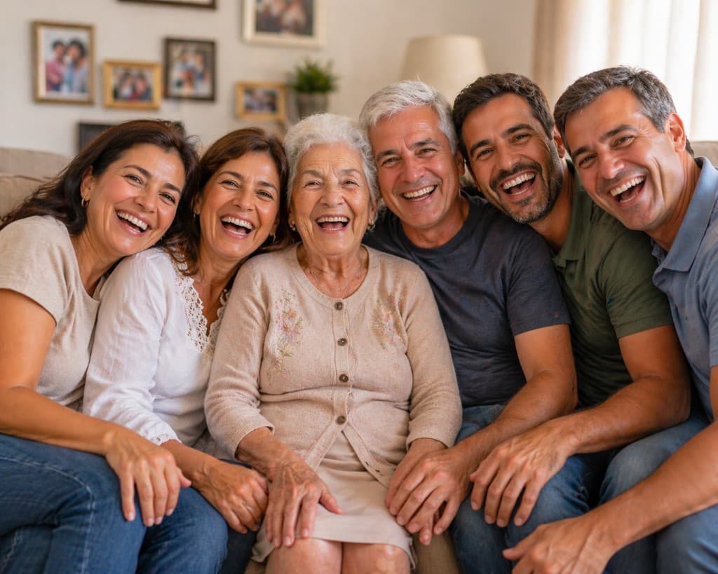 Exemplo de família e memórias